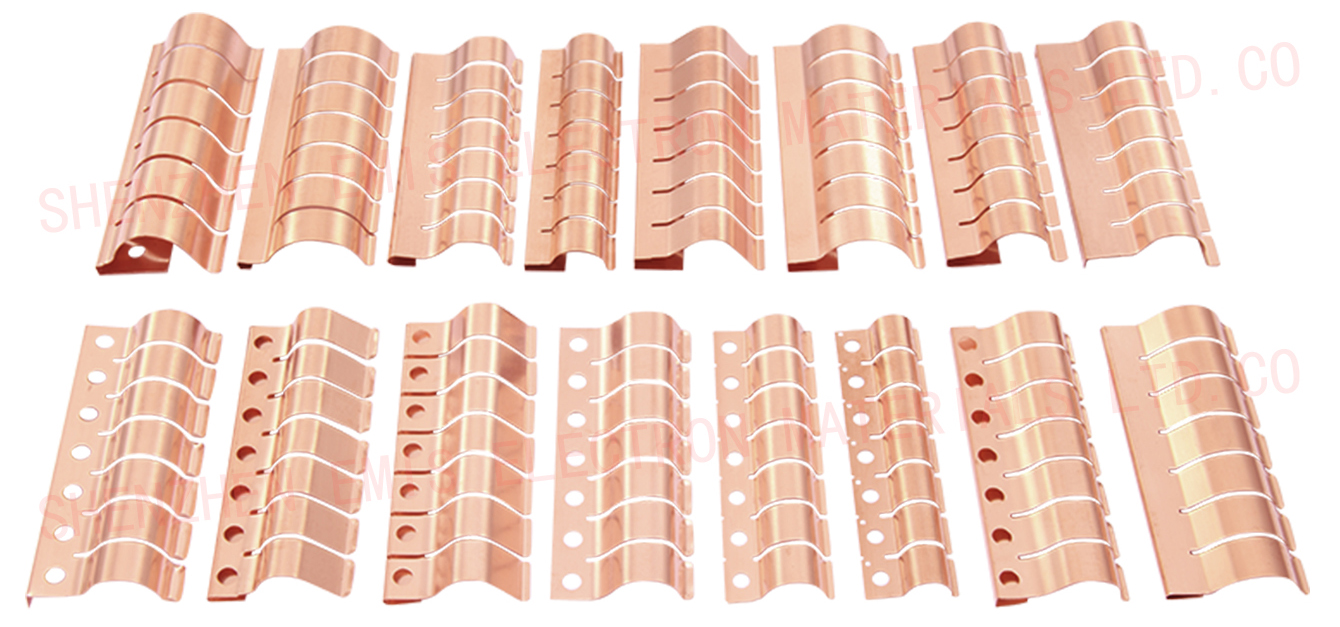 Shielded Room BeCu Spring – 深圳市易麦斯电子材料有限公司